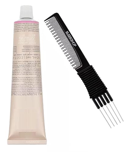 intense SIeekshop - Peine + Schwarzkapf Rubio Bleach & TONE - Tinte para teñir el cabello, aclarador y aclarador, fórmula IGORA ROYAL 2024-2025 (con