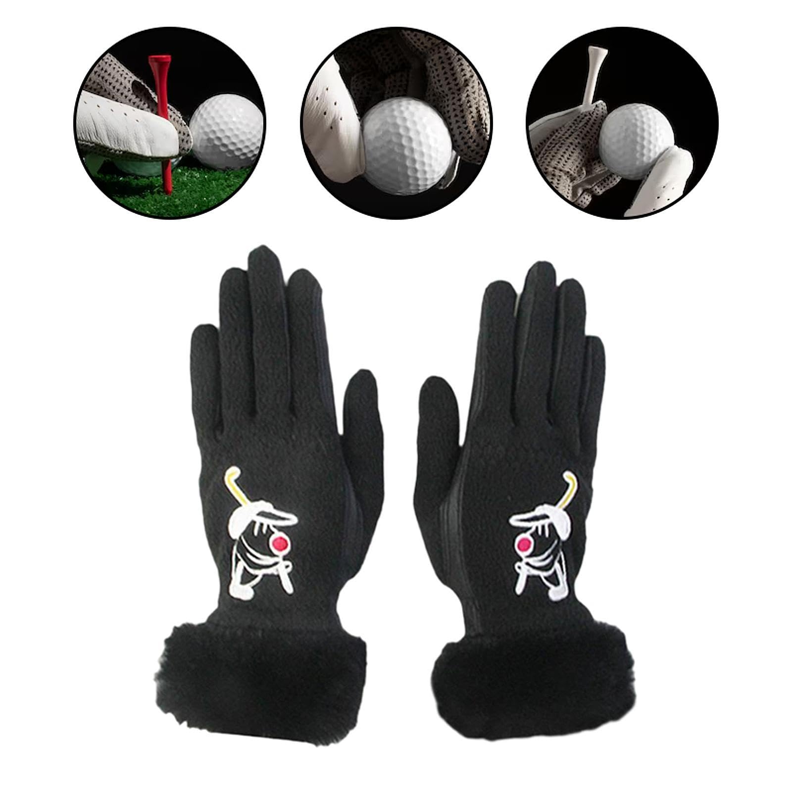 1 Paar Damen Golfhandschuhe, Winterhandschuhe, Outdoor Snowboardhandschuhe