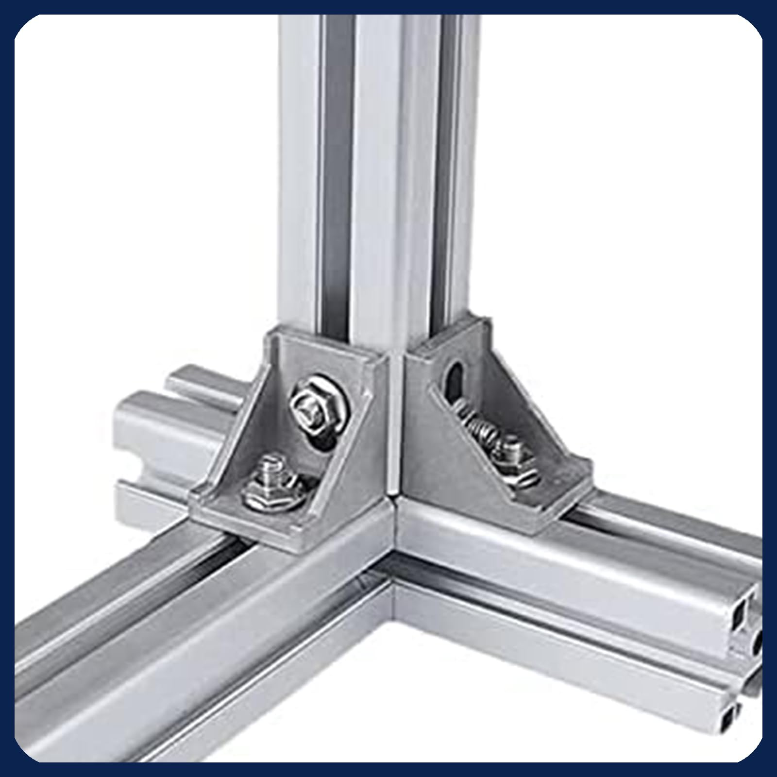 20 Sets T Bolt Kit, Hammer Head T-Bolt set, Contains T-shaped stud and M5 Flange Nut - Image 3