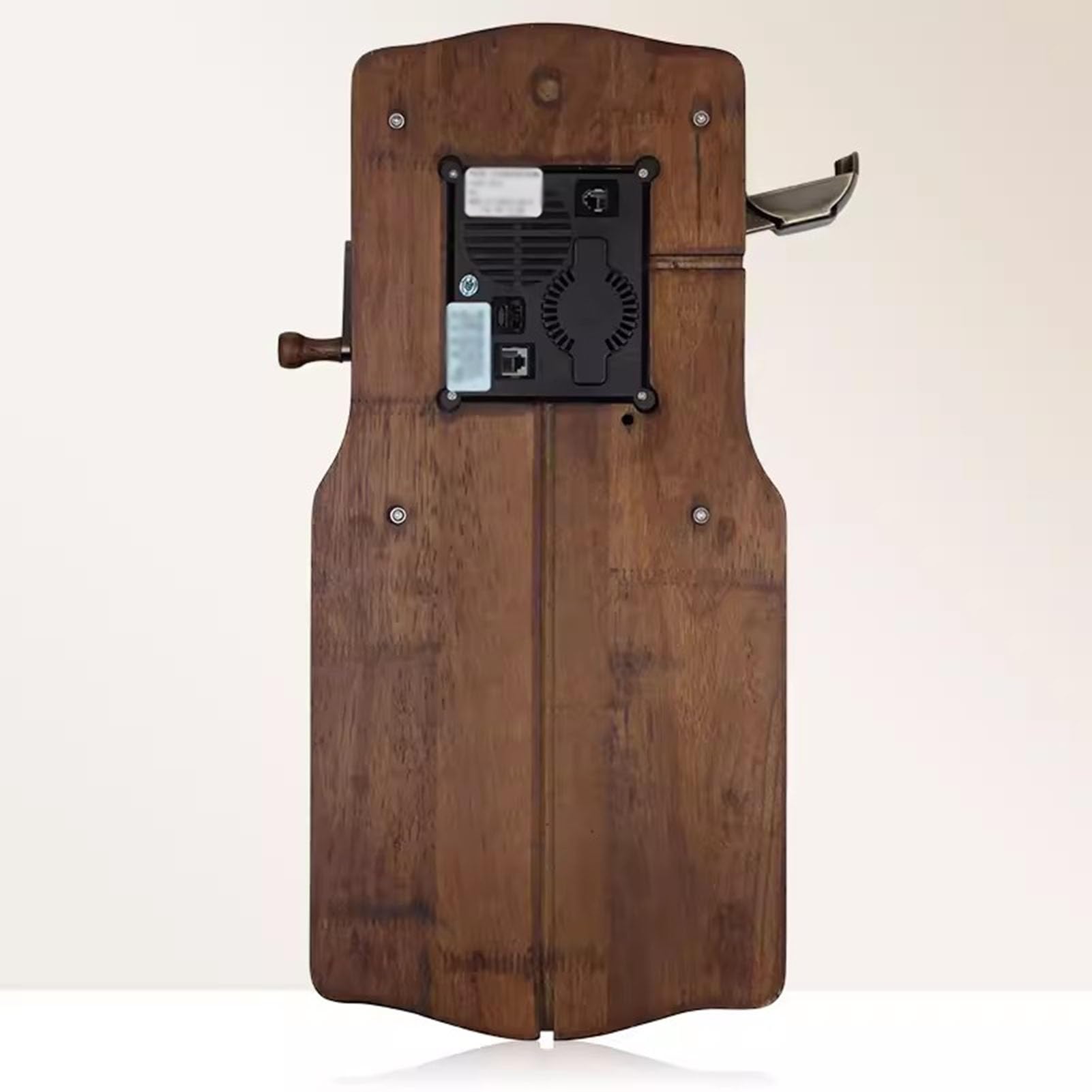 Telefono Fisso retrò, Telefono Fisso Vintage degli Anni '80 con Funzione di ricomposizione, Telefoni con Filo con quadrante rotativo e suoneria Meccanica