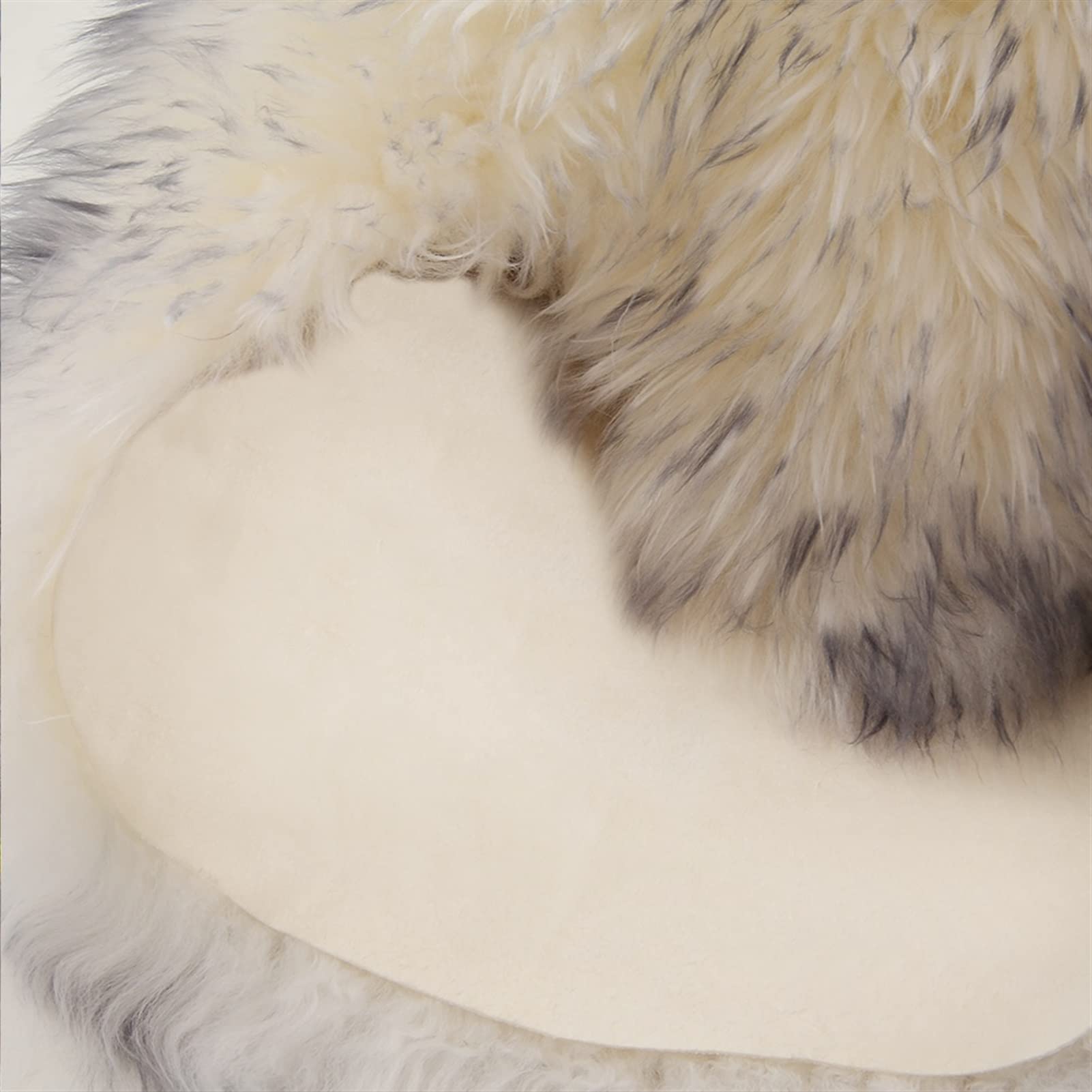 Véritable tapis moelleux en peau de mouton – Jeté confortable en peau de mouton pour chaises, fauteuils inclinables et canapés – Housse de siège luxueuse en peau de mouton de 70 x 200 cm – Décoration