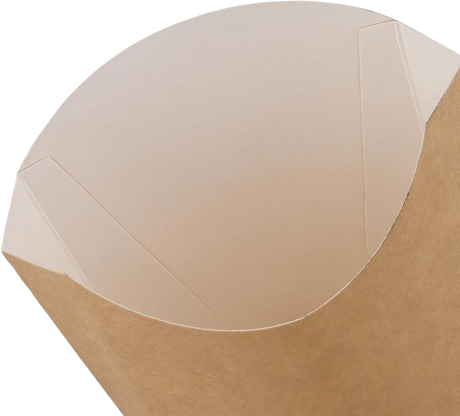 100 Pack 5.5oz French Fries Containers Bulk, Stand Up French Fries Holder, Disposable Snack Boxes Appetizers Cup for Onion Rings,Popcorn,Wedding Birthday Carnival