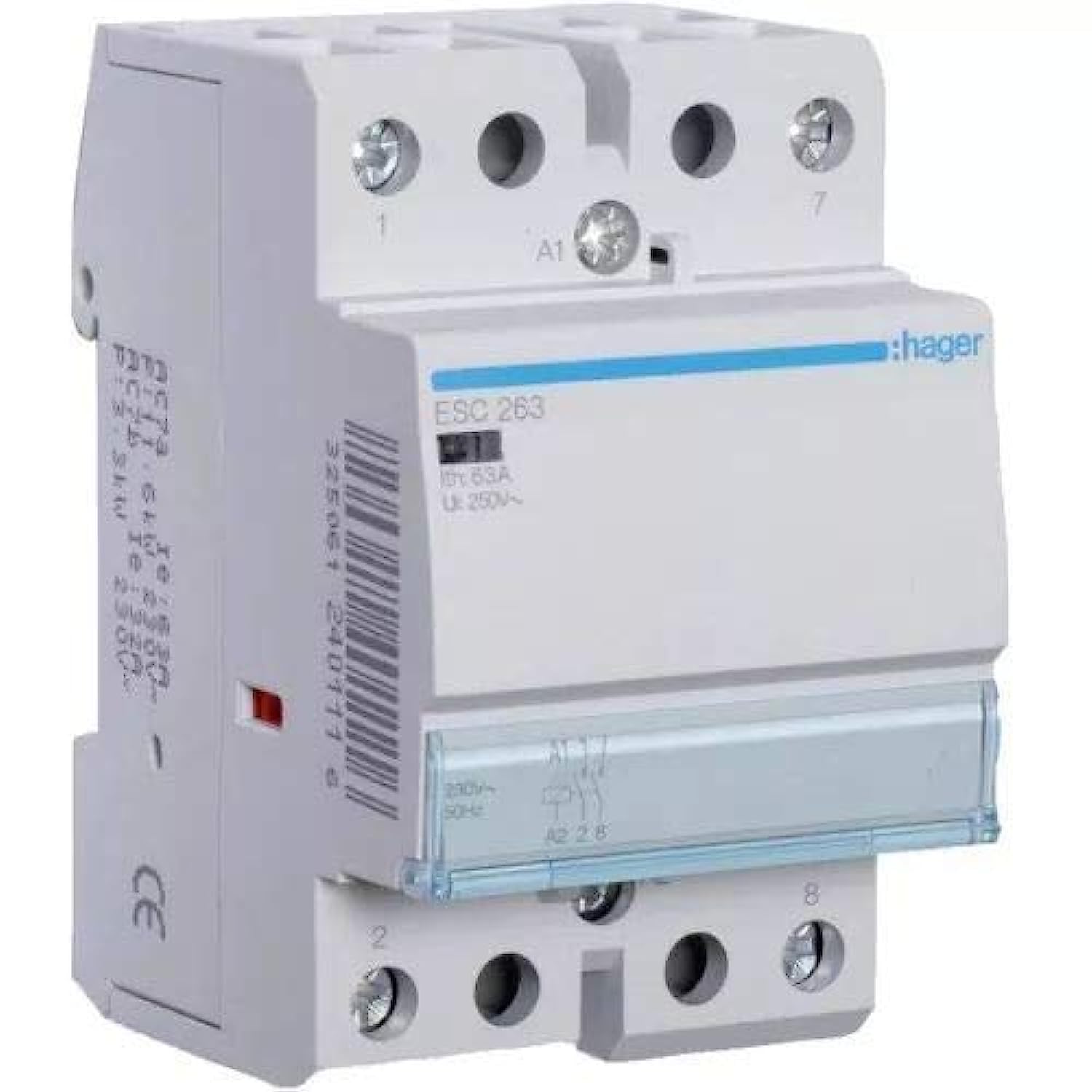 Hager ESC263 Contactor, 63A, 2NA, 230V