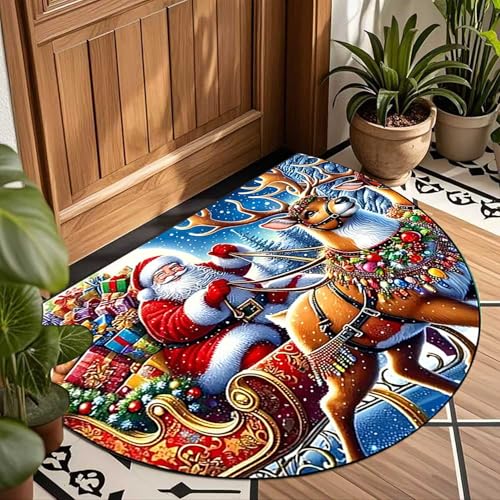 XQKXHZ ~̃zf[O փ}bg k  NX}X ȃJ[ybgA􂦂 ~ ? ی^ NX}XtAO}bgꔼ̃J[ybgAArO[AoX[AQ̂,C,80x120cm