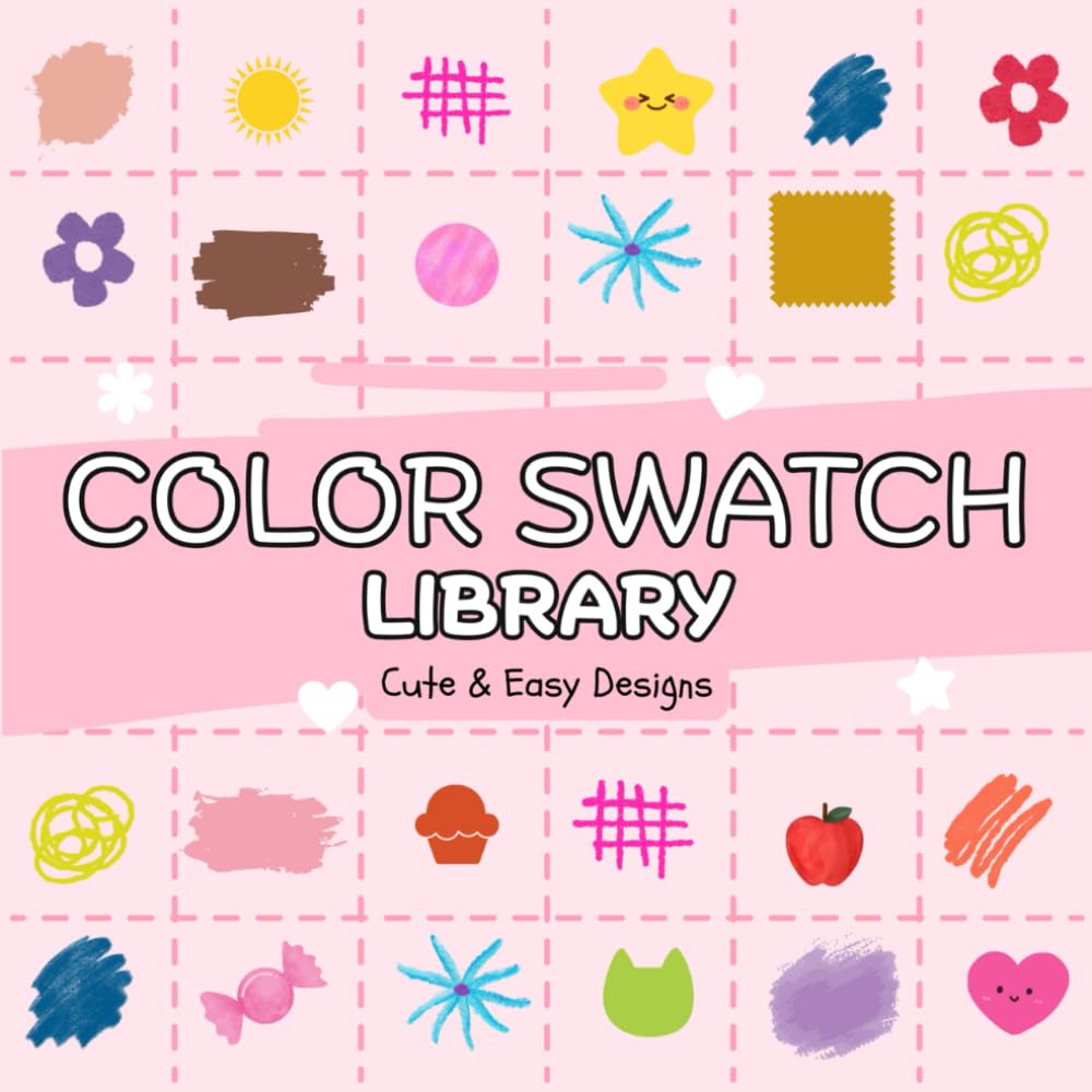 Color Swatch Library: Test Chart with 3000 Swatches to Track, Test & Blend Your Colors