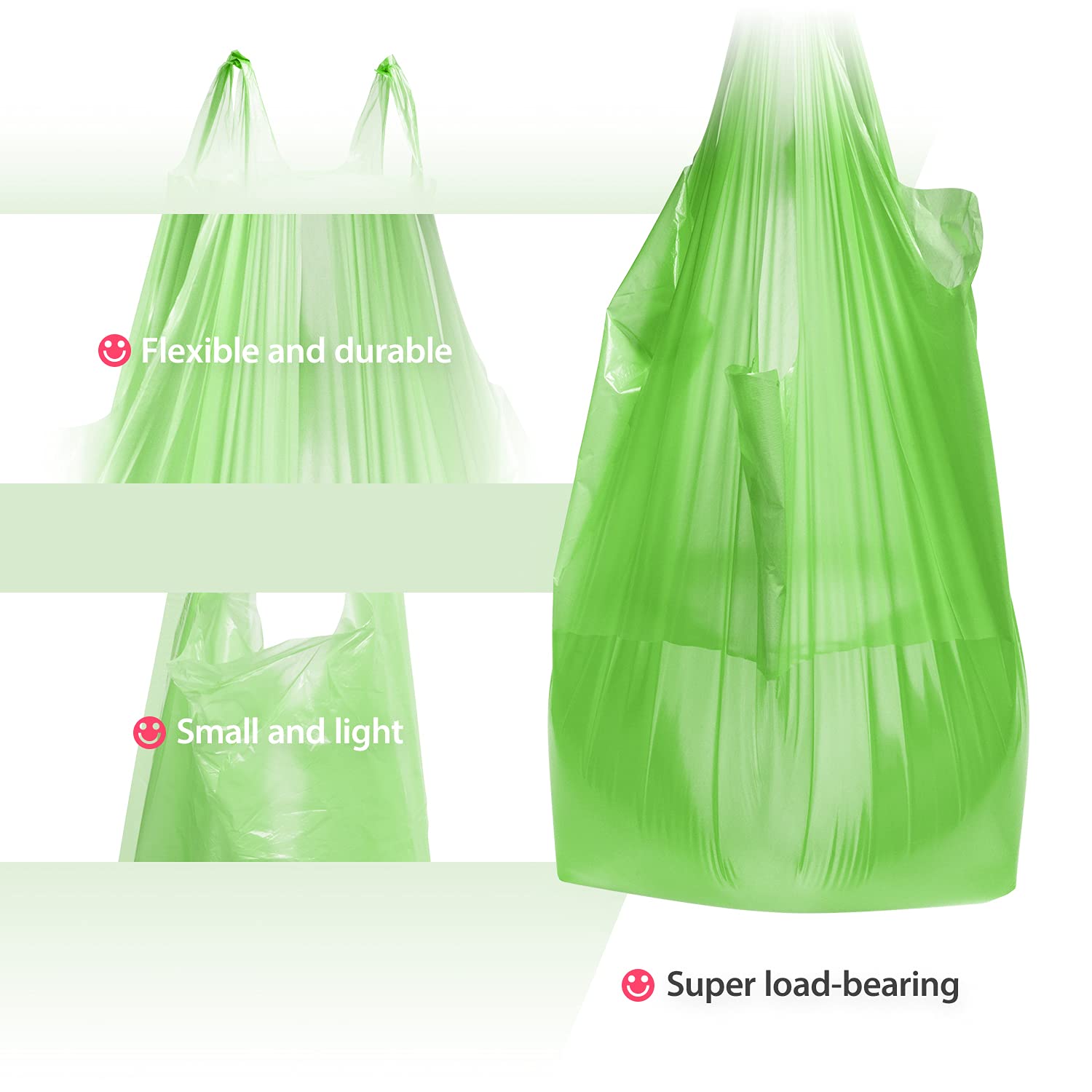 Sacs biodégradables et compostables en papier Kraft et Amidon pour Bioseaux