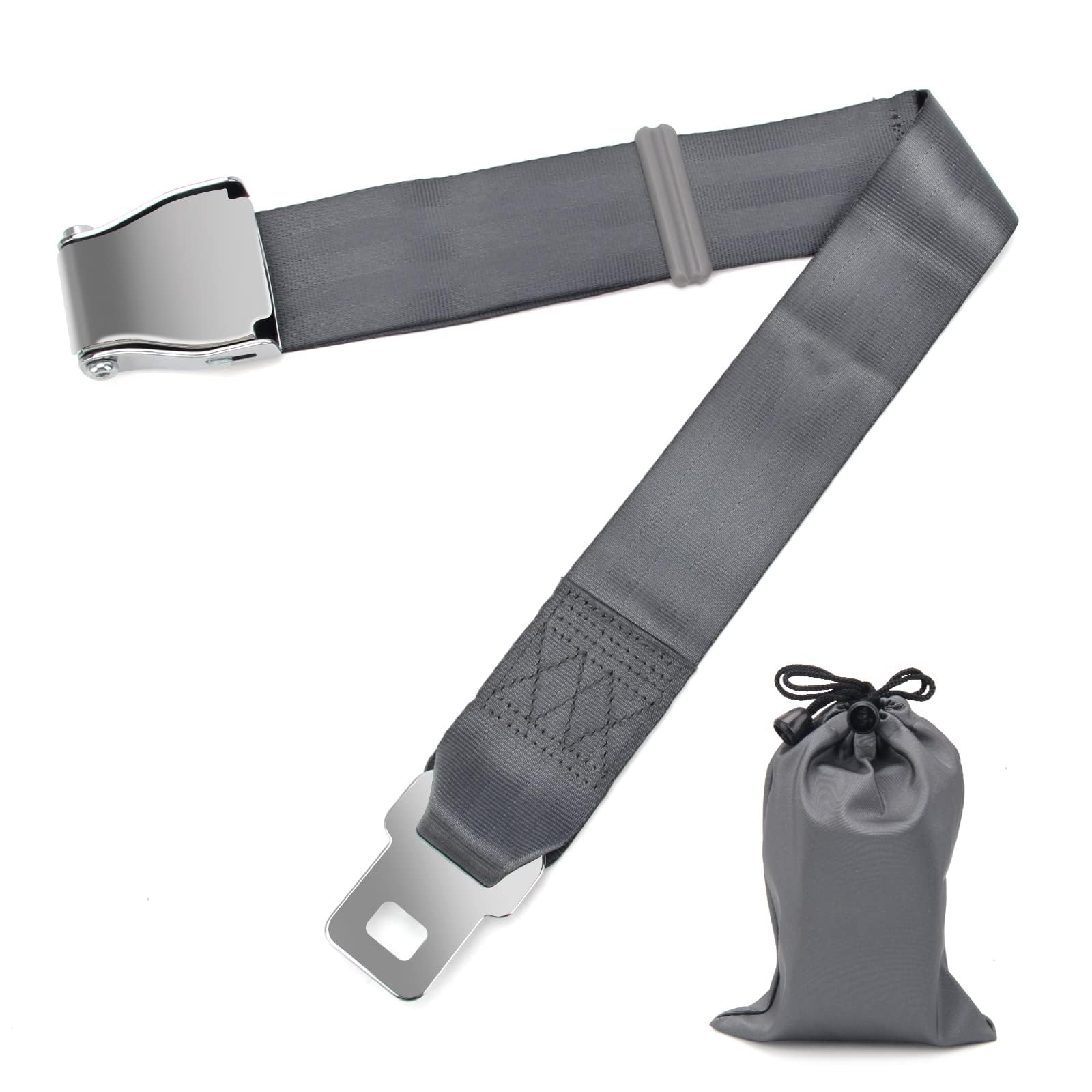 Airplane Seat Belt Extender, Adjustable 7-32" Airplane Seatbelt Extender - FITS MOST Airlines