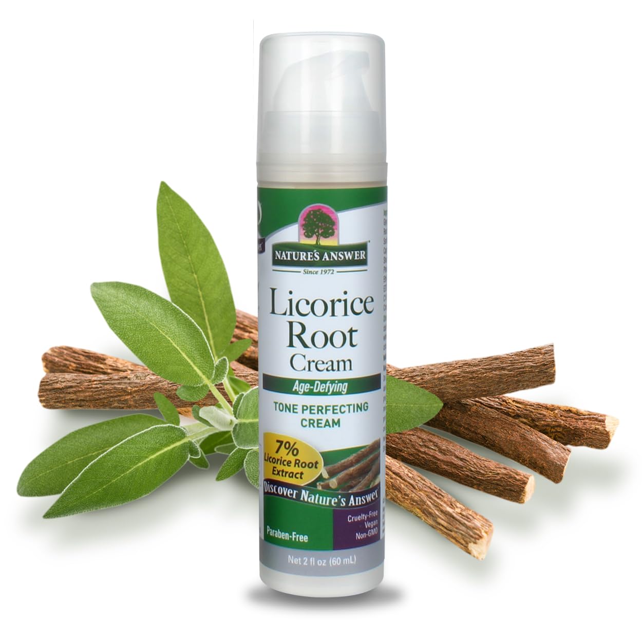 Amazon.com: Nature's Answer Licorice Root Cream – 1.7 Fluid Ounce