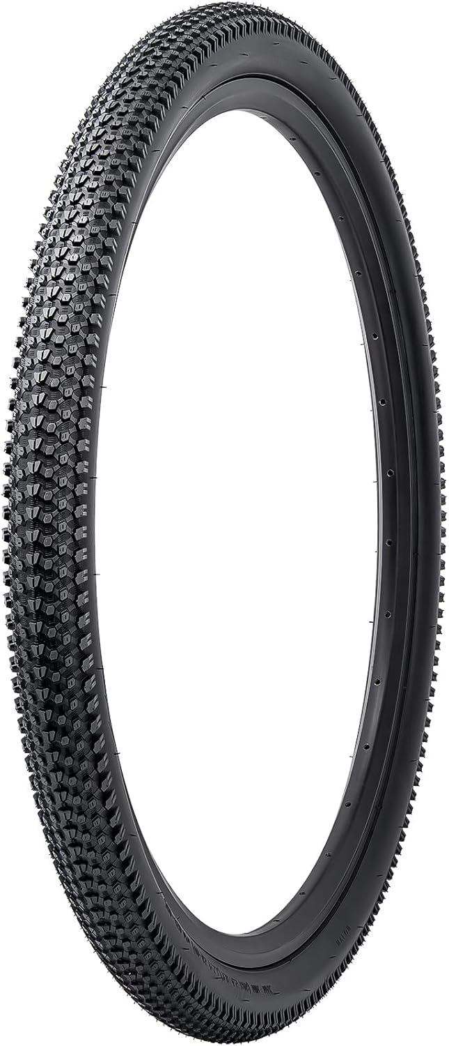 YunSCM 2PCS Plegable 24 Pulgada Neumáticos 24x2.10 ETRTO 54-507 más 2PCS 24 Pulgada Cámara de Aire AV32mm Valve Compatible Bicicletas urbanas, Bicicletas de montaña 24x2.10 24x2.125 Neumáticos