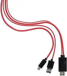 Cabo Adaptador HDMI para Micro USB Galaxy S3/S4/Note II MHL 2.0, Cirilo Cabos, 6835