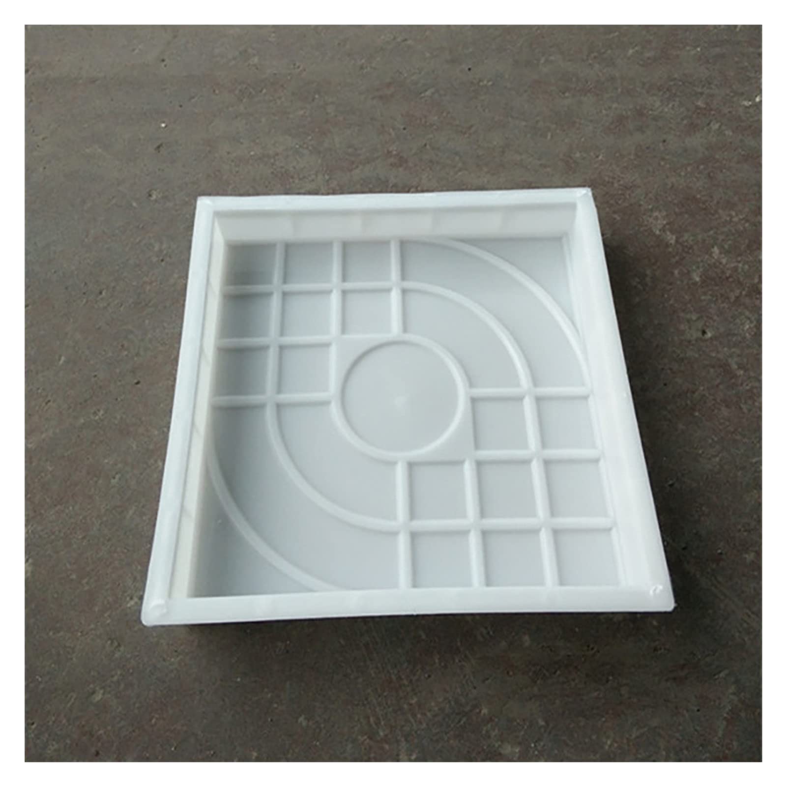 Stampi per calcestruzzo fai da te quadrato percorso giardino cemento plastica mattoni stampo pavimentazione propilene pavimentazione passerella 27 x 27 x 4 cm accessori per edifici da giardino