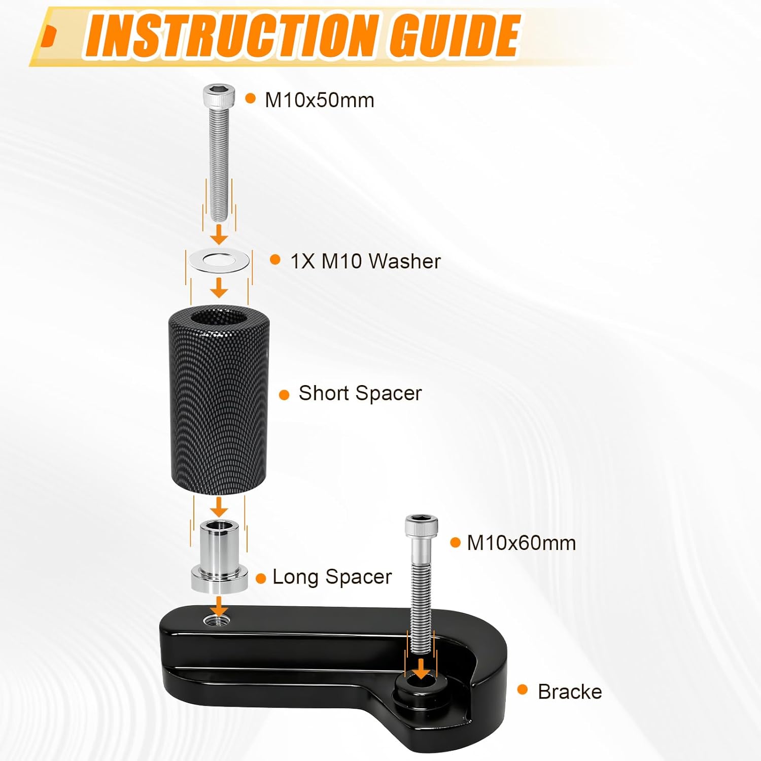 Frame Sliders Crash Protector for 2006-2008 Suzuki GSXR 600 GSXR 750/GSXR-600 GSXR-750 ((’06-’08) GSXR600/750)