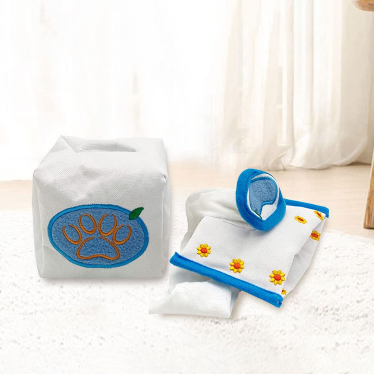 ABOOFAN 6piezas Alfombrillas Interactivas De Alimentación para Perros Juguetes De Extracción De Papel para Entrenamiento De Olores De Forrajeo para Mascotas Fáciles De Limpiar y