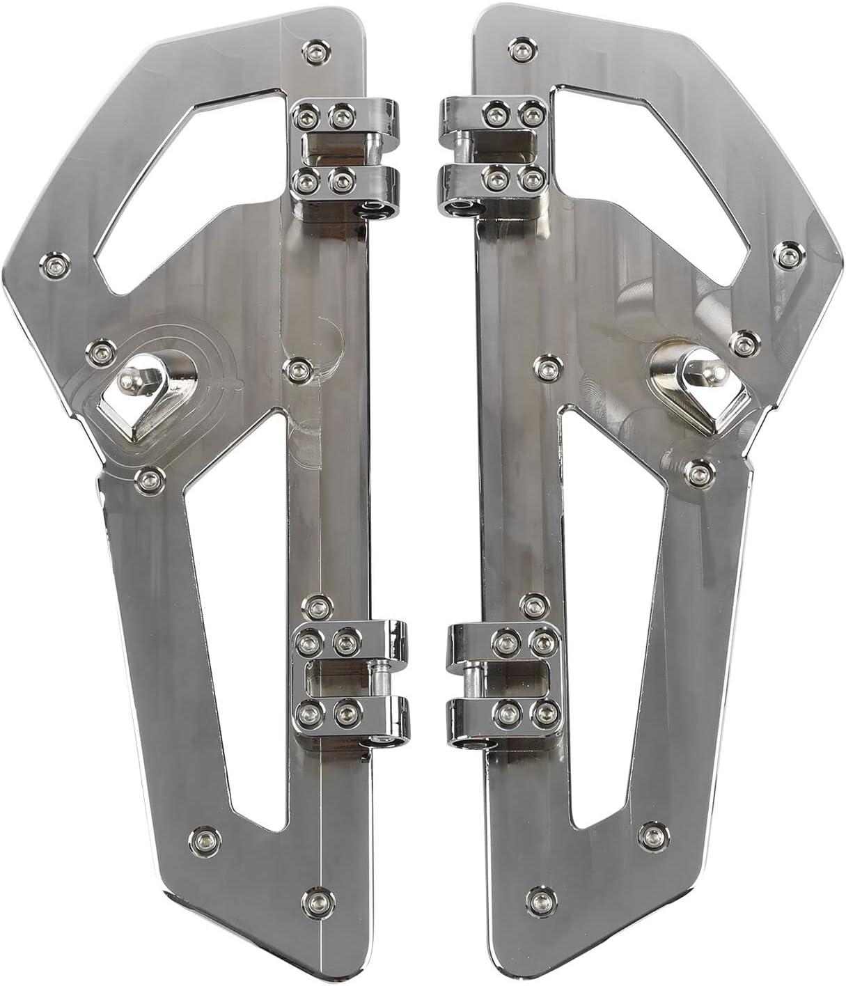 TCMT Front Driver Footboard Floorboard Pegs Fit For Harley Touring 2000-2025 Softail 2000-2017 Trike 2009-2013 FLD 2012-2016