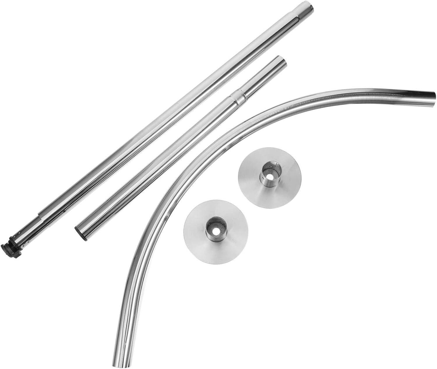 Alipis Telescopic Shower Curtain Rod for Bathroom Window Hanging Multipurpose Easy Installation