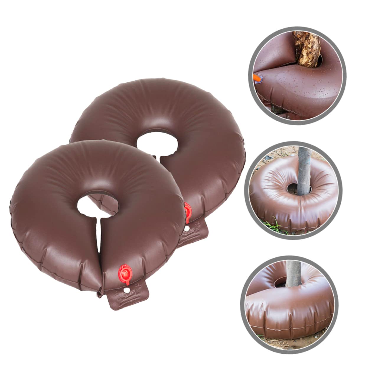 2piezas Bolsas De Riego Automático para Árboles PVC Liberación Lenta para Jardines
