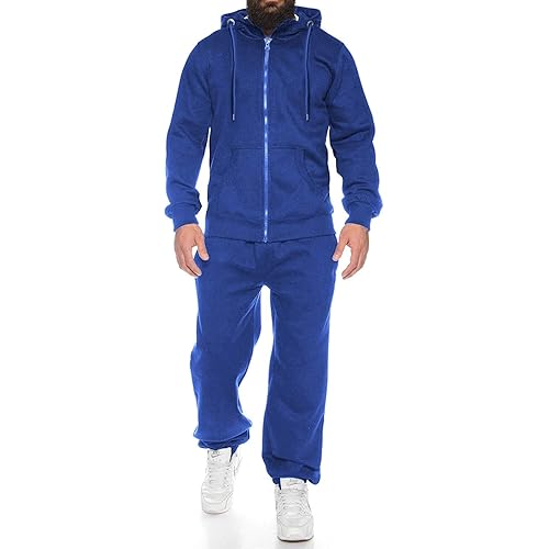 COOFANDY Sweatsuits for Men 2 Piece tracksuit Sets Full Zip Hoodie Sweatpants for Men Casual Sports Jogging Suits S-4XL