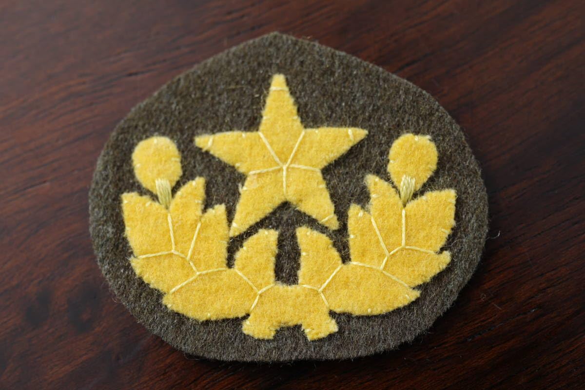 Amazon.co.jp: 帝国陸軍近衛師団将校准士官略帽星章 昭13制 濃緑