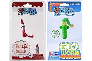 World's Smallest Glo Worm & World's Smallest Elf on The Shelf - Bundle Set