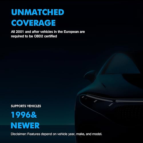 Miniatura 4 de Lector de código de diagnóstico inalámbrico Bluetooth OBD2 avanzado OBD II, herramienta de escaneo de restablecimiento y verificación clara de la