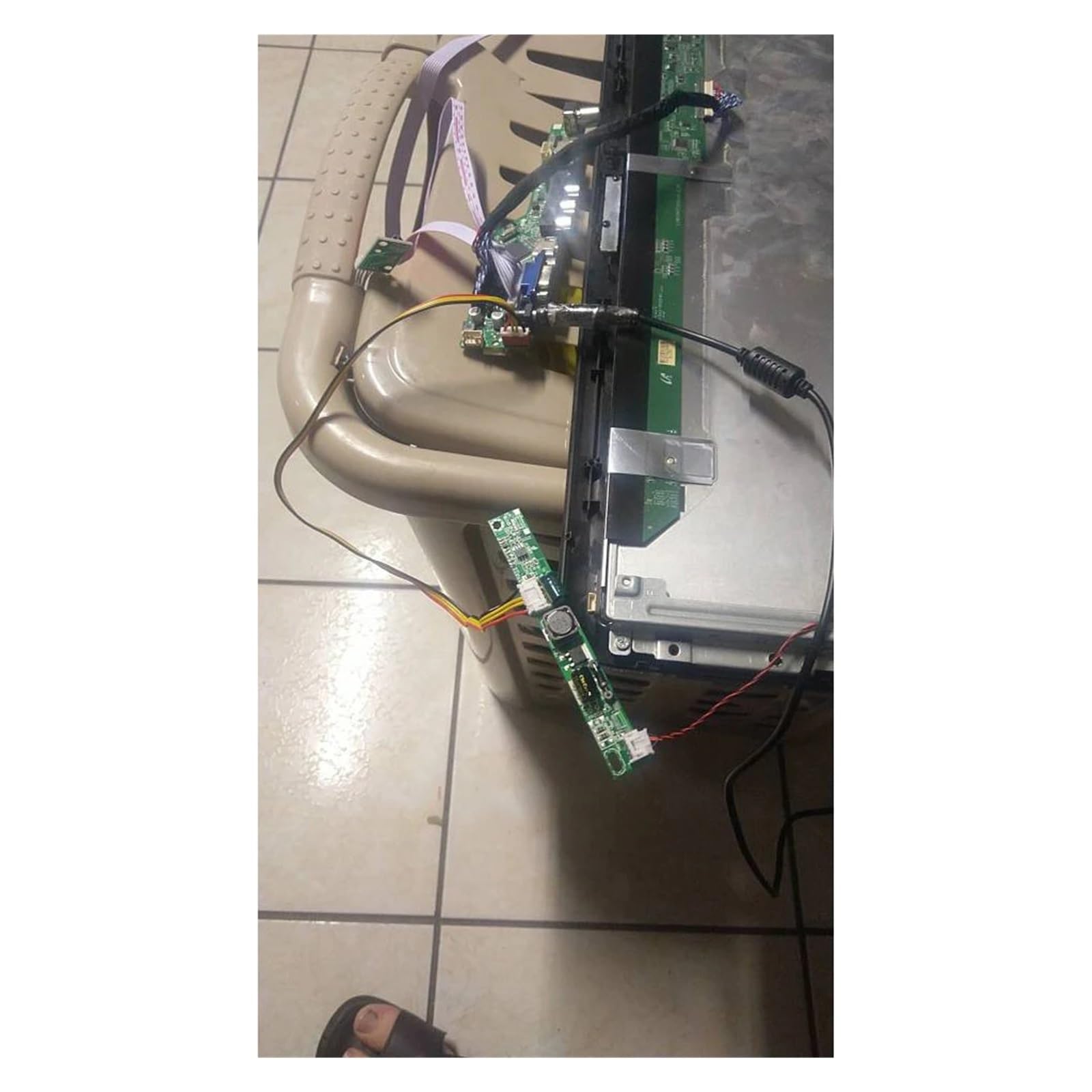 Scheda Controller Display LTM185AT04 LTM185AT05 1366X768 Kit Driver EDP LVDS A 30 Pin | Kit driver EDP VGA USB AV compatibile HDMI LCD segnale analogico LED funzionante per(For LTM185AT04)