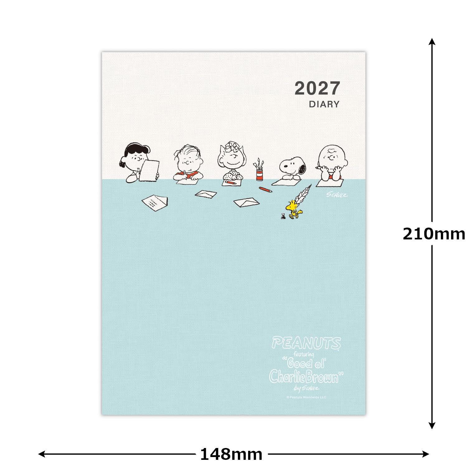 Amazon.co.jp: ホールマーク スヌーピー 手帳 2027年 A5 マンスリー