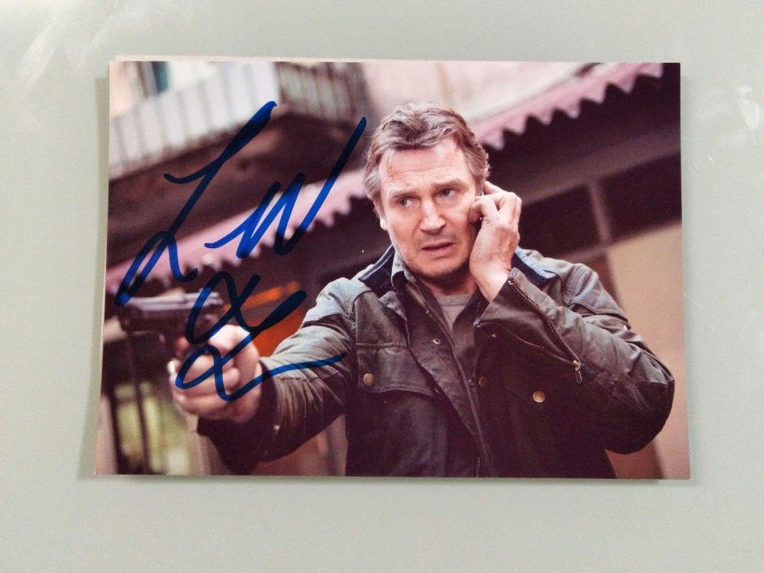 リーアム・ニーソン直筆サイン入り2Lサイズ写真…Liam Neeson DVD セール中…リーアム・ニーソン直筆サイン入り2Lサイズ写真…96時間…