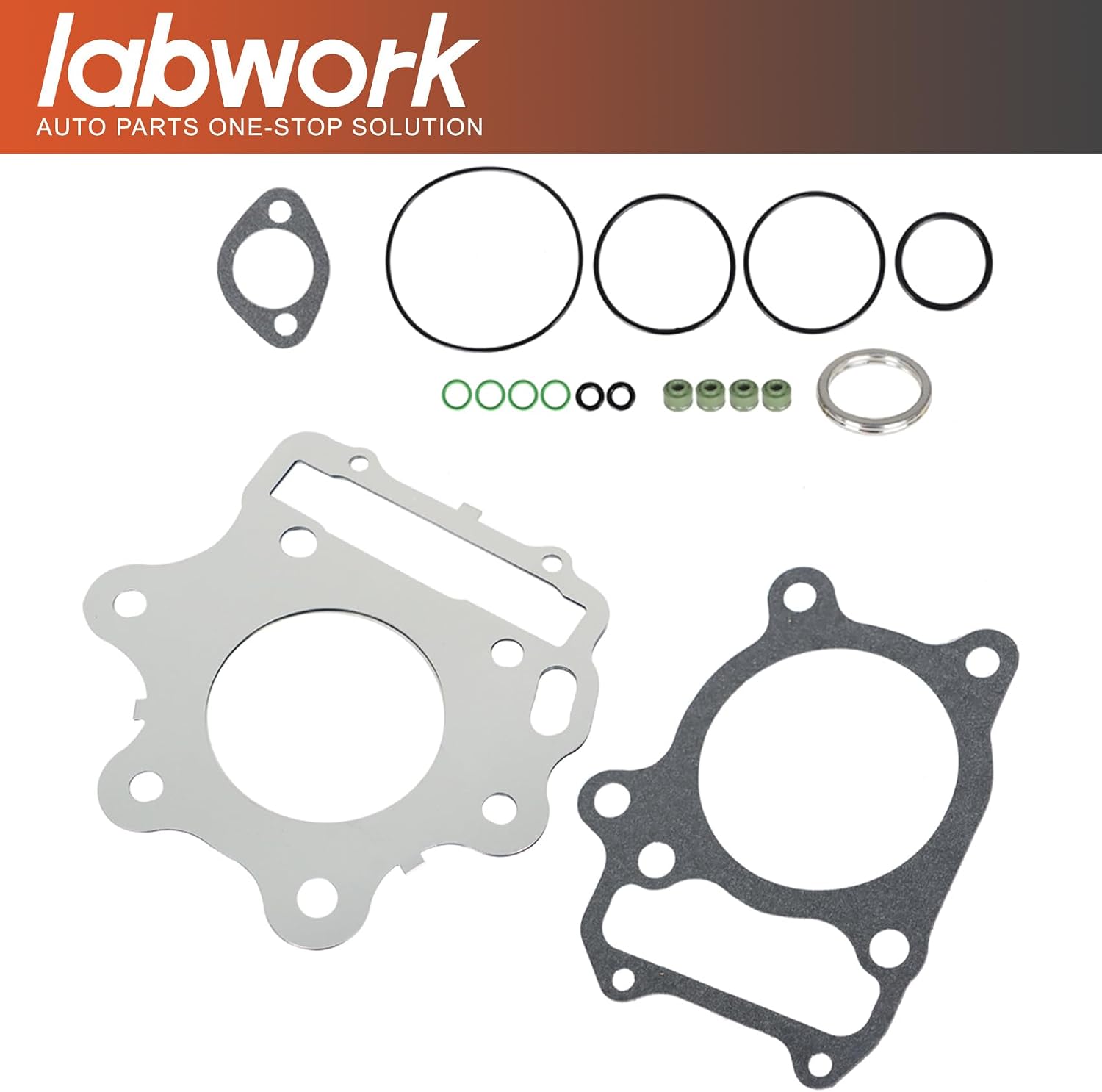 labwork Top End Head Gasket Kit Replacement for Kawasaki Prairie 360