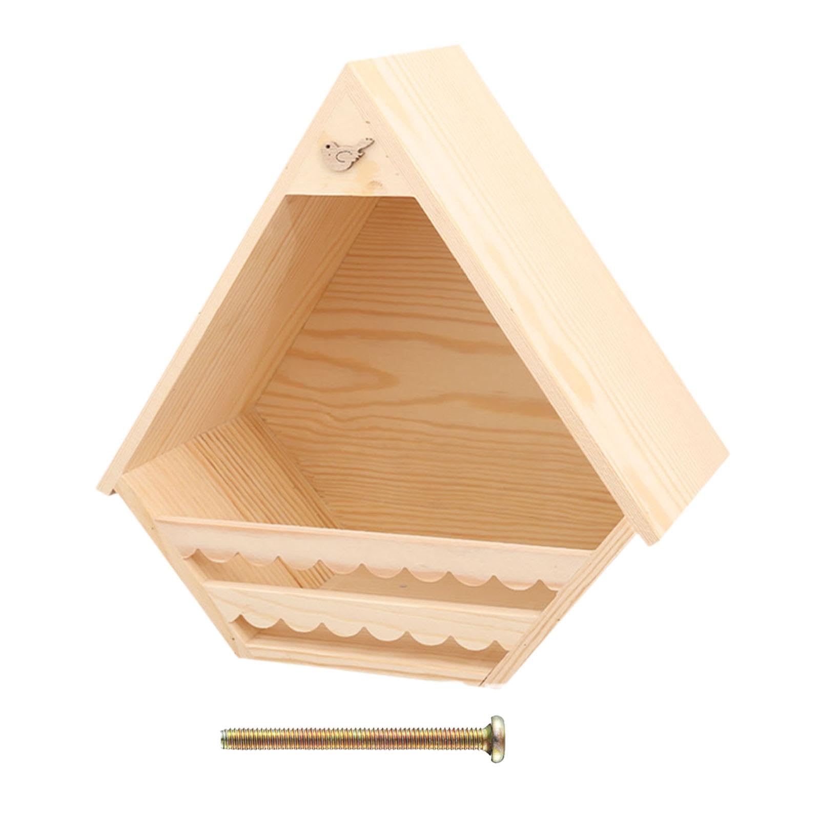 CALANDIS™ Bird House Decorative Outdoor Bird Box for Outdoor Backyard Balcony Style B | Birdhouses | Bird & Wildlife Accessories | Yard, Garden & Outdoor Living-image-45