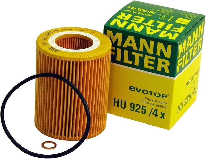 Filtro de óleo Mann Filter HU 925/4 X sem metal para veículo específico – Pacote com 2