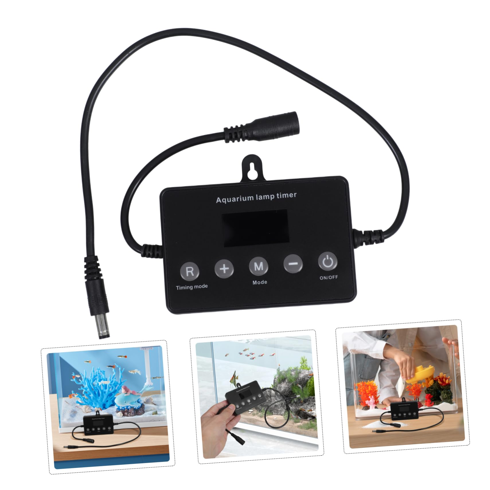 OSALADI 3 Stücke Aquarium Licht Controller Dimmer Timer Universal 12-24v Weiche Sunrise Sunset