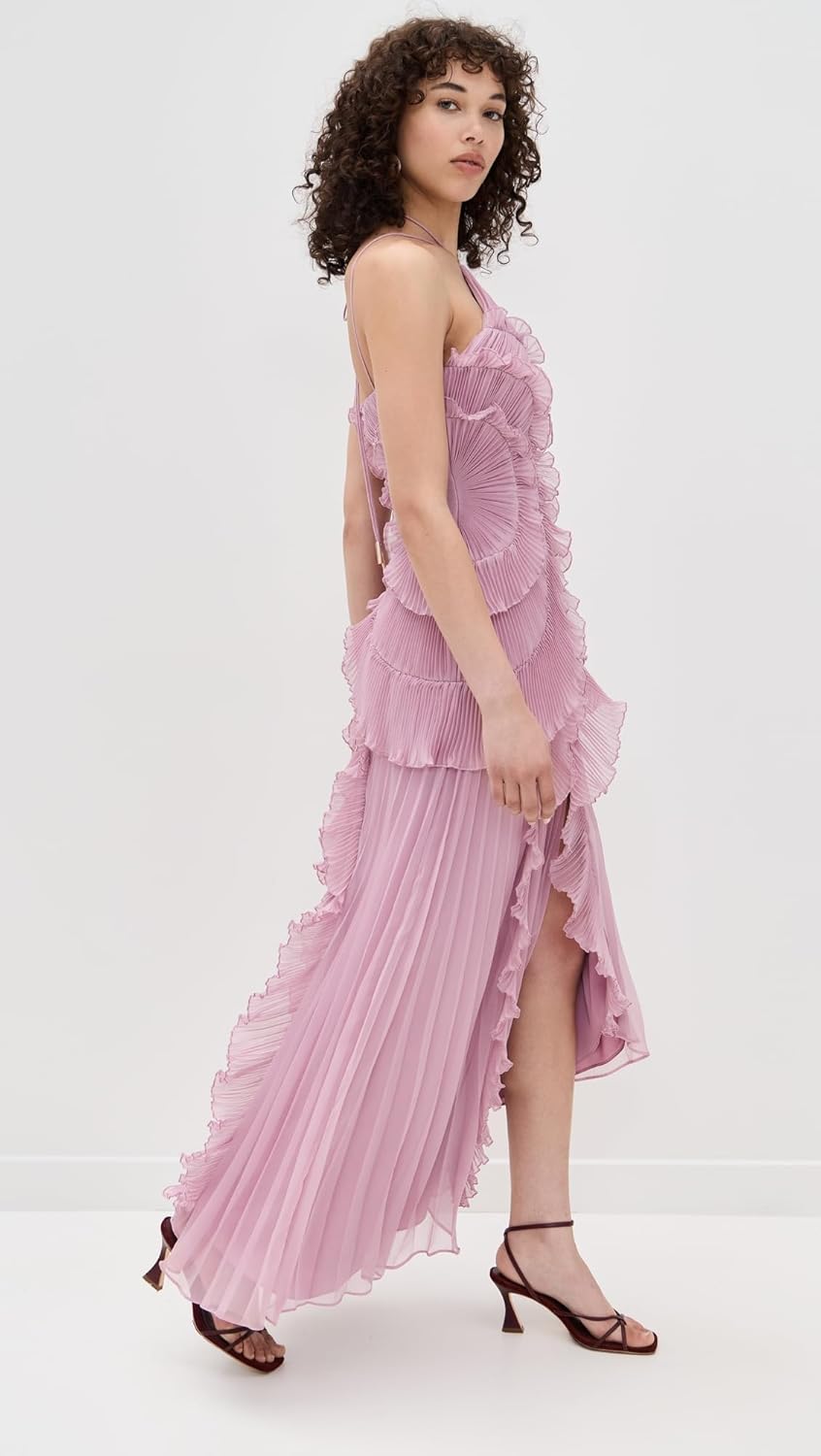 Amur Womens Lorelie Halter Gown - Image 4