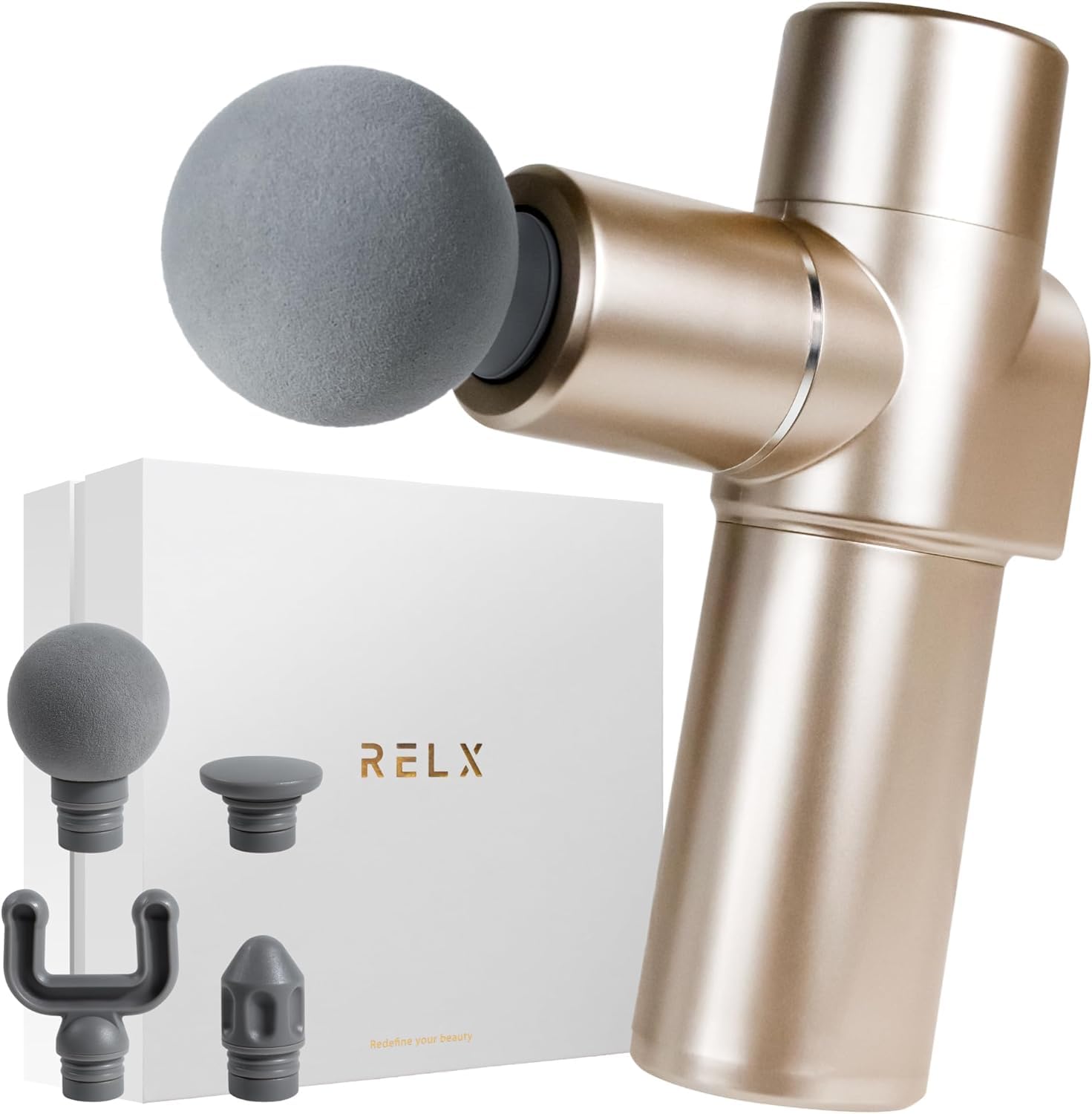 Amazon | RELX 【マイベスト1位】 筋膜リリースガン トータルボディ 