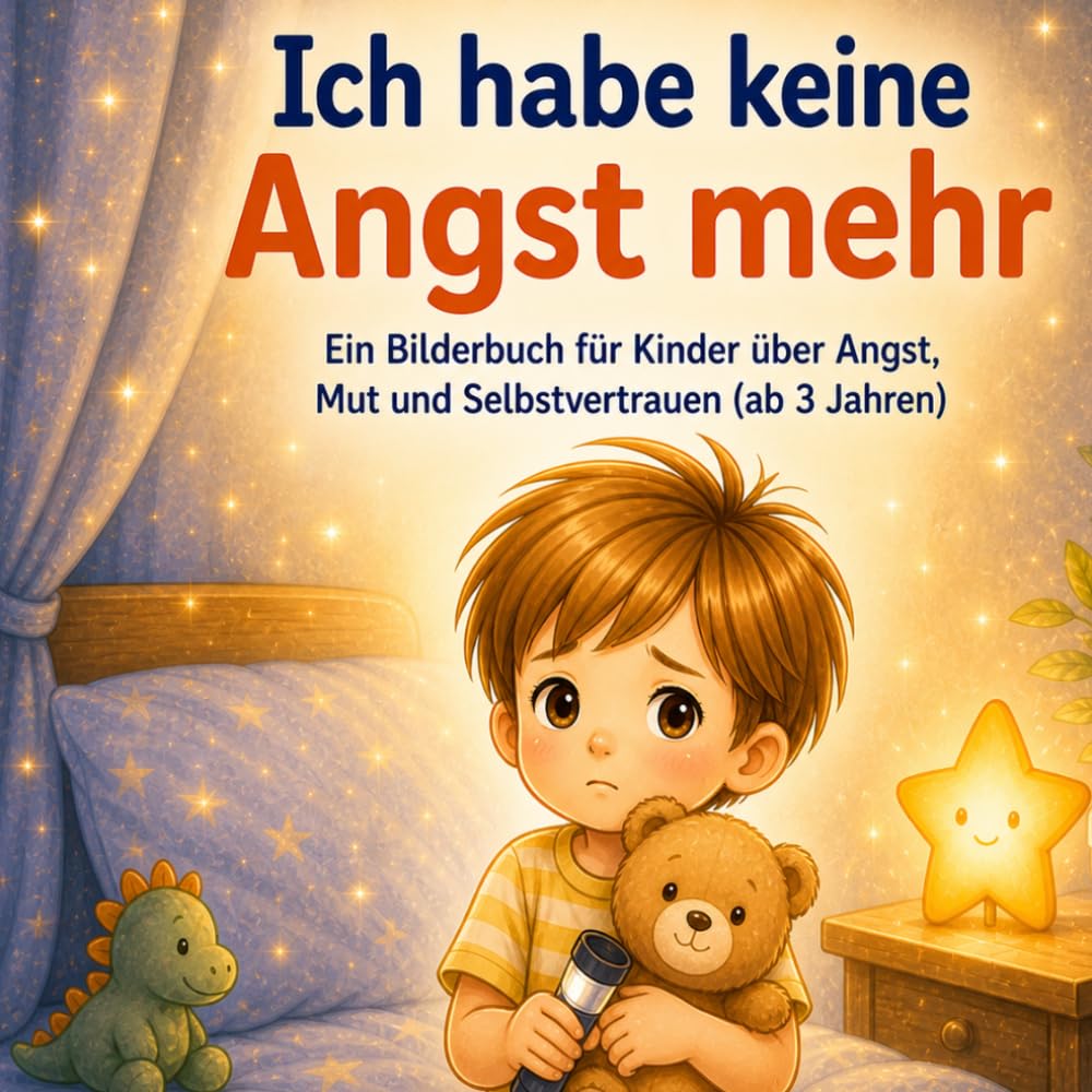 Ich habe keine Angst mehr: Ein Bilderbuch für Kinder über Angst, Mut und Selbstvertrauen (ab 3 Jahren)