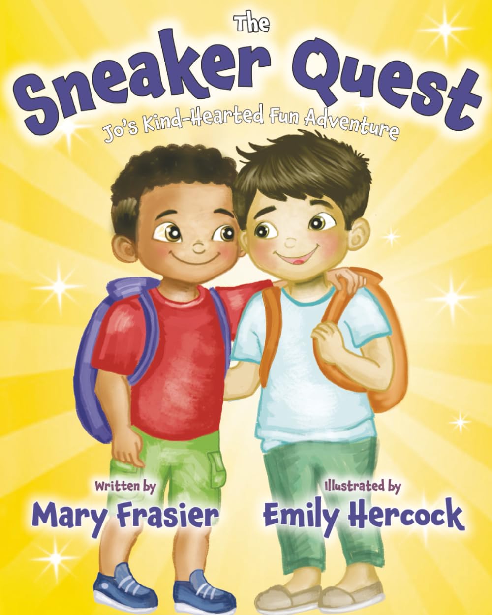 The Sneaker Quest: Jo's Kind-Hearted Fun Adventure