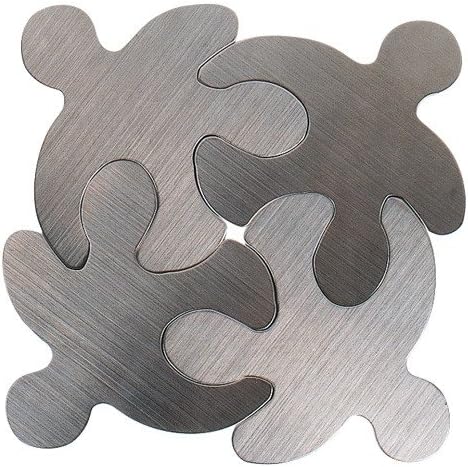 Puzzle dessous de verre - plat 4 pièces - Paris Occitan