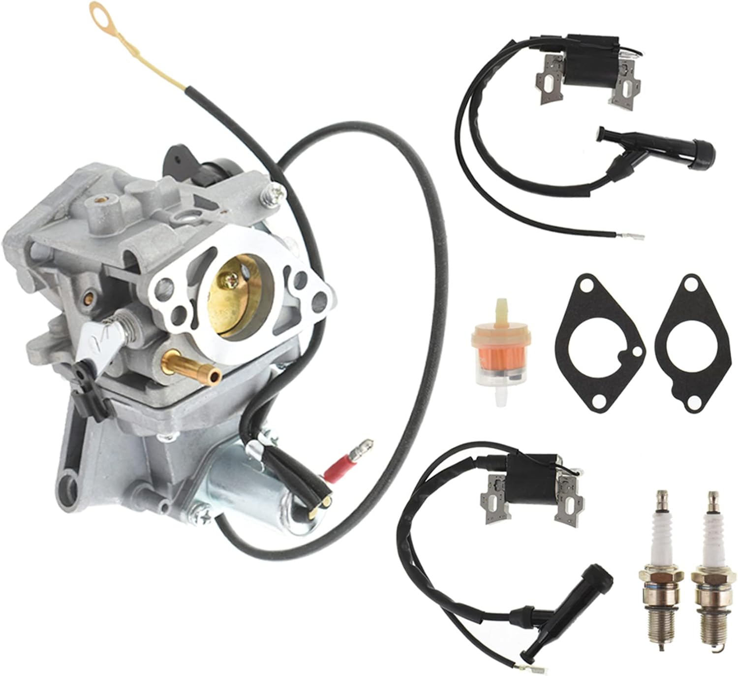 Silscvtt 16100-ZJ0-871 Carburetor Replacement for Honda GX610 GX620 18Hp 20Hp V-Twin 16100-ZJ0-872 Lawn Mower Parts