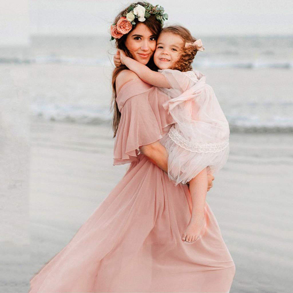 Vetement Maternite Grossesse Allaitement Grande Taille Photographie maternité Enceintes Volants Robe Manches Solides Femmes Accessoires Pas Cher Chic Shooting Photo Casual Pyjamas