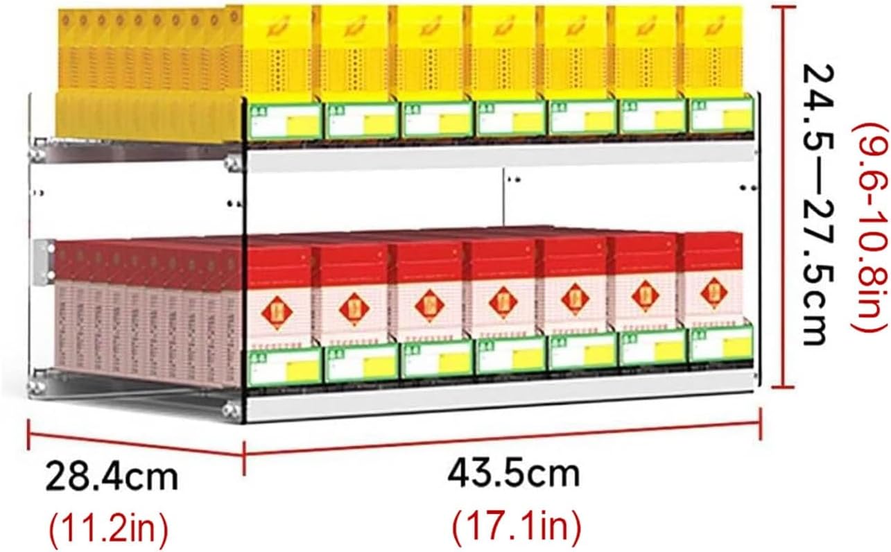 Wall Mounted Acrylic Cigarette Rack, Trapezoid Display Shelf Organizer for Convenience Stores & Home, 61.5x8x84cm, Ideal for Easy Access & Visibility