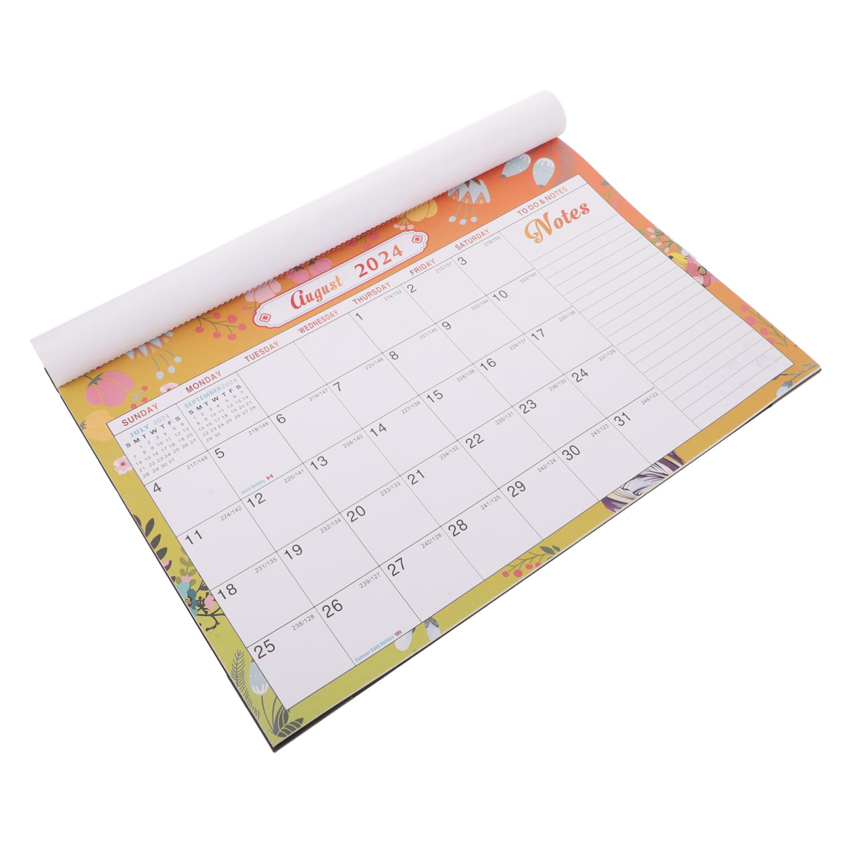 SEWACC 4stücke Monatskalender Für Zuhause Und Büro Aufhängender Wandkalender Mit Klarer Druckqualität Terminplanung Und Organisation Wichtiger Ereignisse