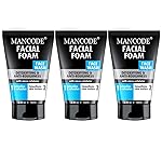 Mancode Detoxifying Face Wash for Men – Clear Skin, Oil Control, Acne Defense, Dark Spot Reduction, Pollution Protection – Pack of 3 | Men’s Skincare 100ml X 3