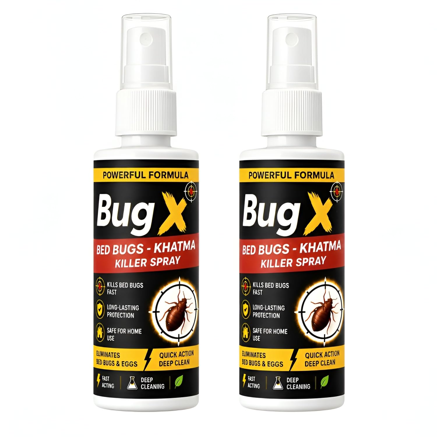 Powerful Bed Bug Repellent Spray - Each 100 ML, Pack of 2, Bedbugs Repellent Strong Spray for Home & Mattress | Fast-Action Remover & Khatmal Medicine for Bed Bugs | Lasting Protection-image-38