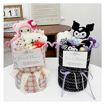 マイメロディ - 希少■未使用■送料無料■お花を抱っこしてるマイメロディーぬいぐるみキーホルダー マイメロディ プリザーブドフラワー プレゼント 花束 ぬいぐるみ