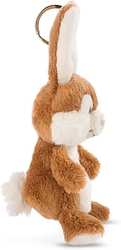 Nici 47330 Key Ring Poline Bunny 10cm, Brown, 10 cm