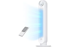 Dreo White Tower Fan for Bedroom: A Cool and Quiet Oasis