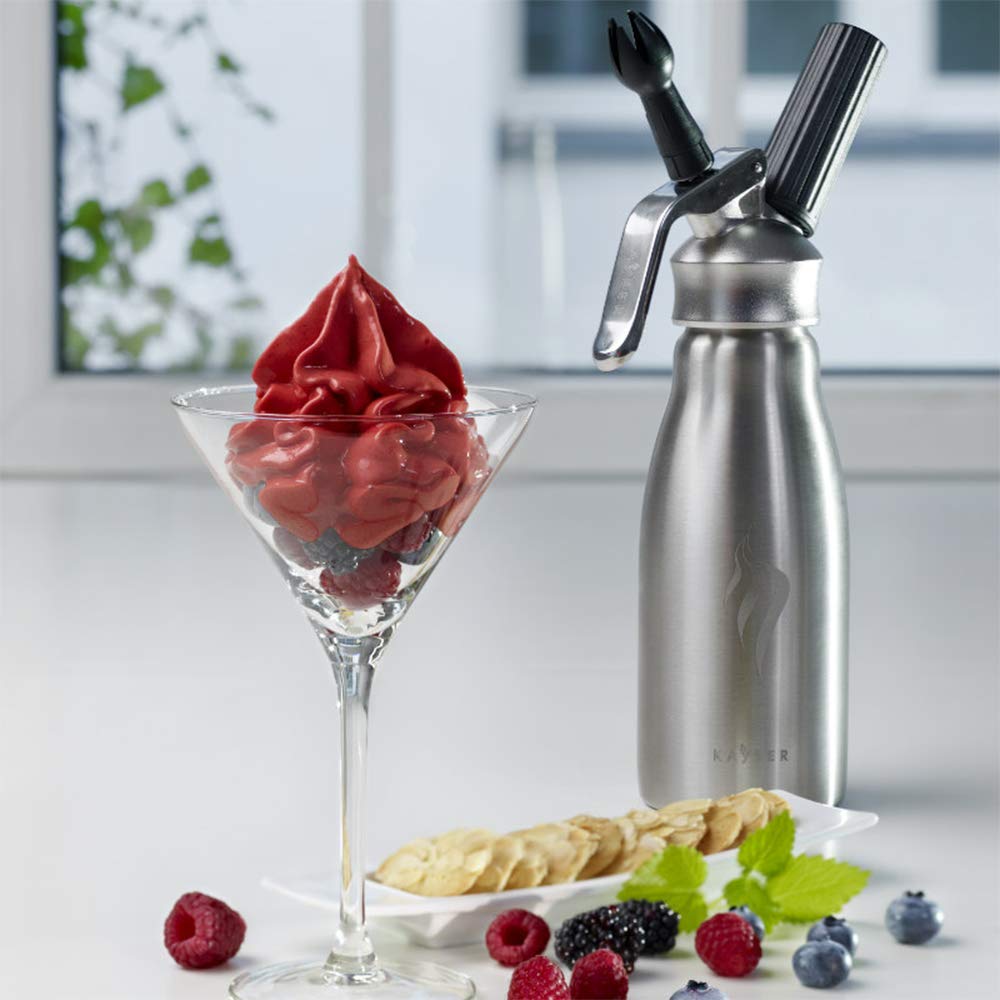 Kaufgut KAU575204 Sifone Panna Profi Inox0,5L Kayser 21204