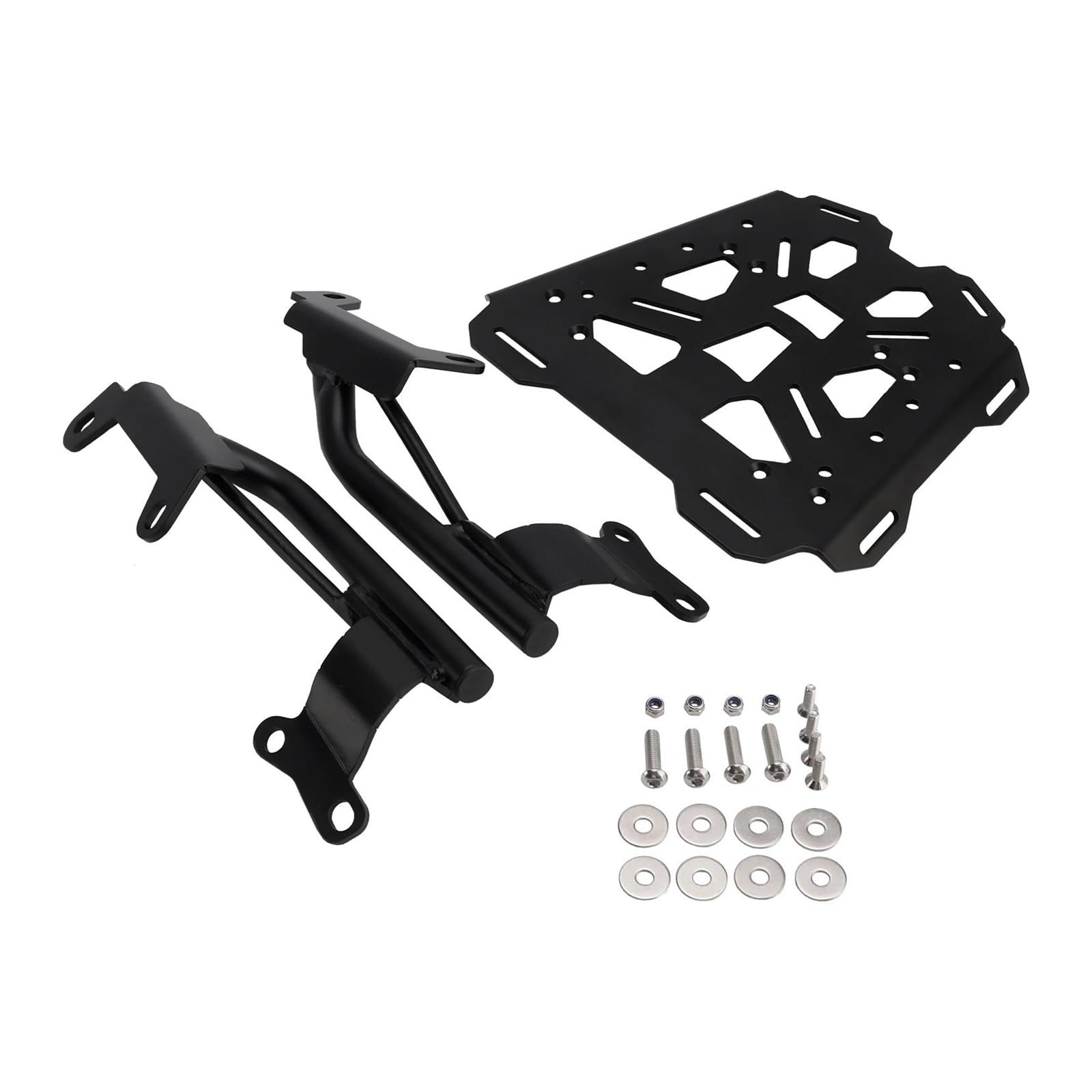 PORTAEQUIPAJES Trasero para Motos Negro