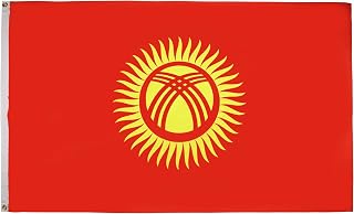 AZ FLAG Bandiera Kirghizistan 150x90 cm Poliestere Leggero 2 Occhielli