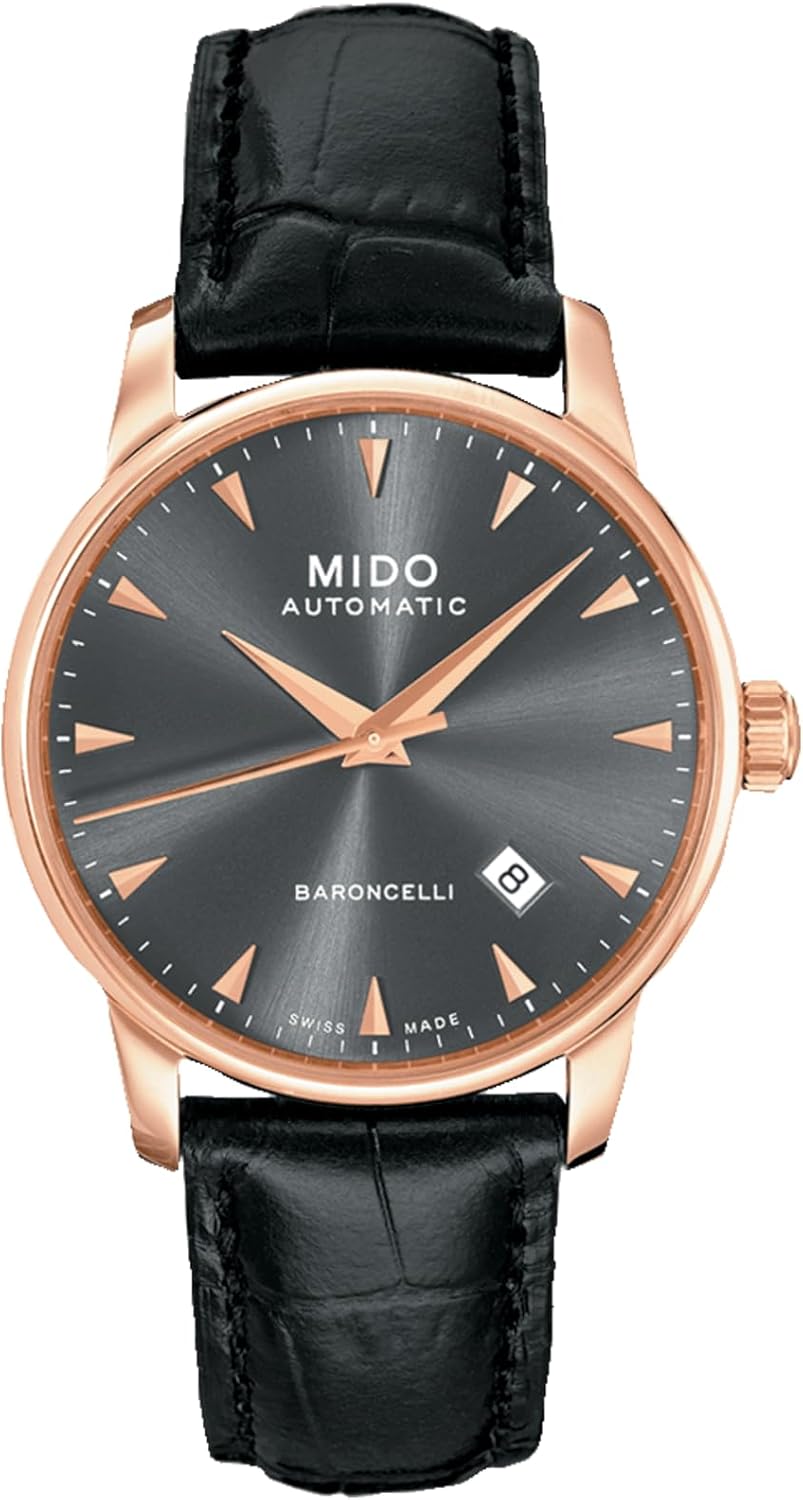 MIDO Baroncelli – Swiss Automatic Watch for Men – Grey Dial