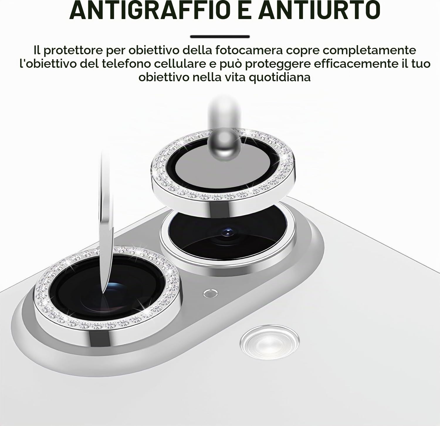 KeHowy Protezione Fotocamera per iPhone 17 Pro, 9H Vetro Temperato Lega di Alluminio Cámara Protector Cover, HD Chiaro Pellicola Protettiva Obiettivo Fotocamera per iPhone 17 Pro - Arancione KeHowy Protezione Fotocamera per iPhone 17 Pro, 9H Vetro Temperato Lega di Alluminio Cámara Protector Cover, HD Chiaro Pellicola Protettiva Obiettivo Fotocamera per iPhone 17 Pro - Arancione